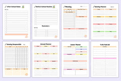 Home School Planner: Organize Your Homeschooling Effortlessly - CraftNest - Digital Crafting and Art