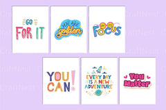 Kids Positive Affirmations - CraftNest - Digital Crafting and Art