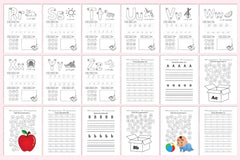 Preschool Alphabet Workbook for Early Learning - CraftNest - Digital Crafting and Art