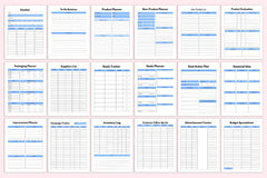 Business Planner Interior Design - CraftNest - Digital Crafting and Art