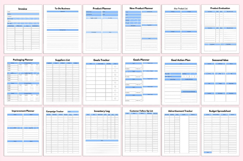 Business Planner Interior Design - CraftNest - Digital Crafting and Art