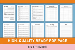 Diabetes Planner Printable Bundle - CraftNest - Digital Crafting and Art