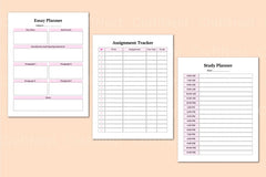 College Student Planner for Effective Organization - CraftNest - Digital Crafting and Art