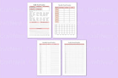 Daily Mood Tracker Template - CraftNest - Digital Crafting and Art