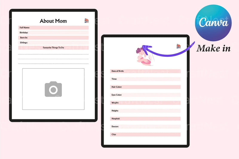 Baby Memory Book: Cherish Every Milestone - CraftNest - Digital Crafting and Art