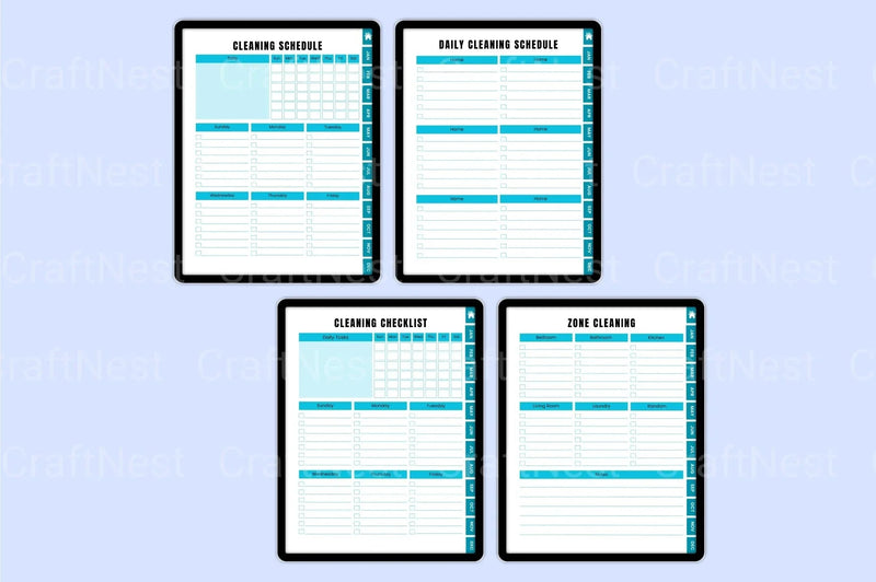 ADHD Cleaning Workbook: Effective Strategies for a Tidy Home - CraftNest - Digital Crafting and Art