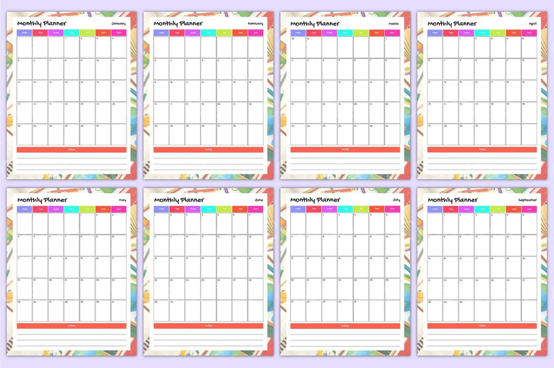 Academic Workbook for Kids - CraftNest - Digital Crafting and Art