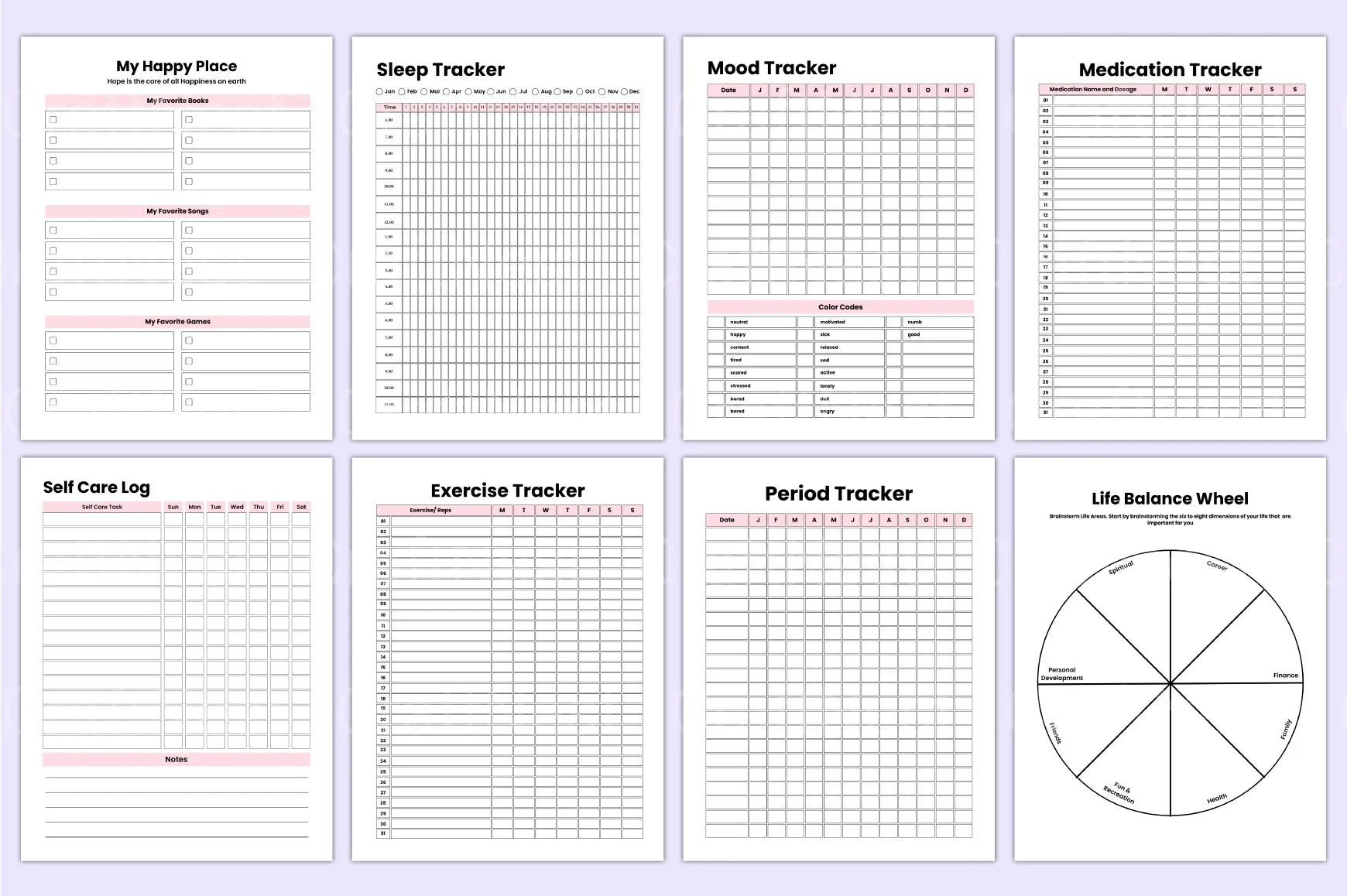 Self Care Wellness Guide - CraftNest - Digital Crafting and Art