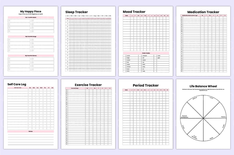Self Care Wellness Guide - CraftNest - Digital Crafting and Art