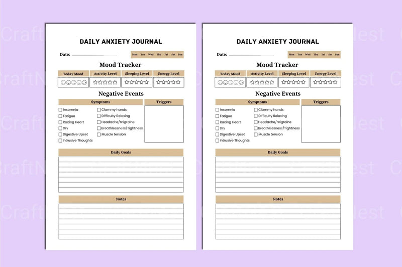 Daily Anxiety Management Tips - CraftNest - Digital Crafting and Art
