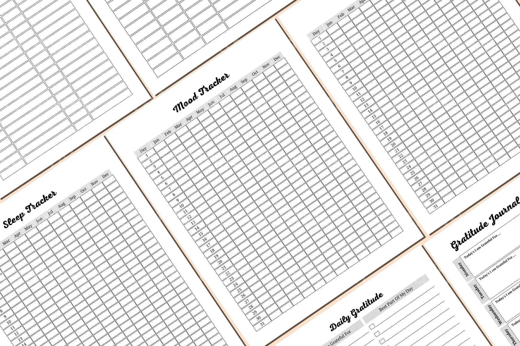 Health Self-Care Planner - CraftNest - Digital Crafting and Art