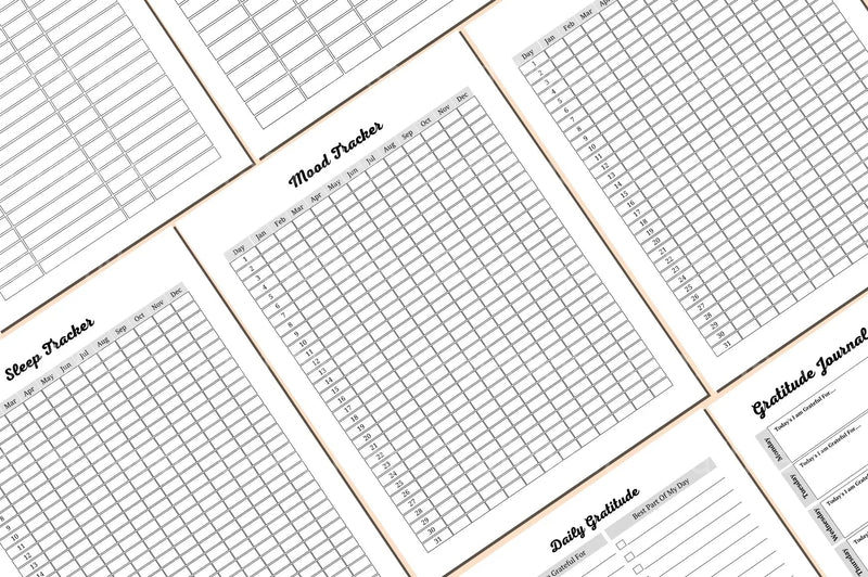 Health Self-Care Planner - CraftNest - Digital Crafting and Art