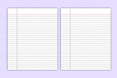 College Ruled Composition Notebook - CraftNest - Digital Crafting and Art