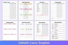 Chore Chart for Kids: Organize and Motivate - CraftNest - Digital Crafting and Art