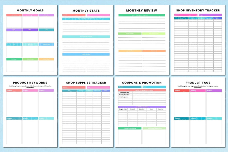 Online Business Planner - CraftNest - Digital Crafting and Art