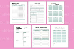 Travel Planner Guide - CraftNest - Digital Crafting and Art