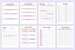Bible Study Planner Template - CraftNest - Digital Crafting and Art