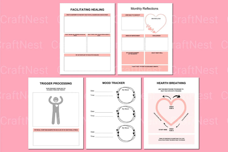 PTSD Recovery Workbook: A Comprehensive Guide - CraftNest - Digital Crafting and Art