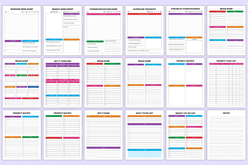 Ultimate ADHD Life Organizer - CraftNest - Digital Crafting and Art