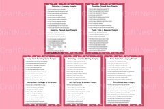 Guided Mom Question Prompts for Meaningful Conversations - CraftNest - Digital Crafting and Art