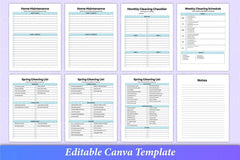 ADHD Cleaning Planner: Effective Organization Tool - CraftNest - Digital Crafting and Art
