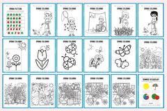 Spring Summer Workbook Collection - CraftNest - Digital Crafting and Art