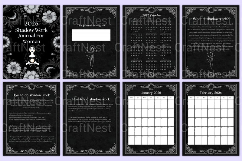 Empowering Shadow Work for Women - CraftNest - Digital Crafting and Art