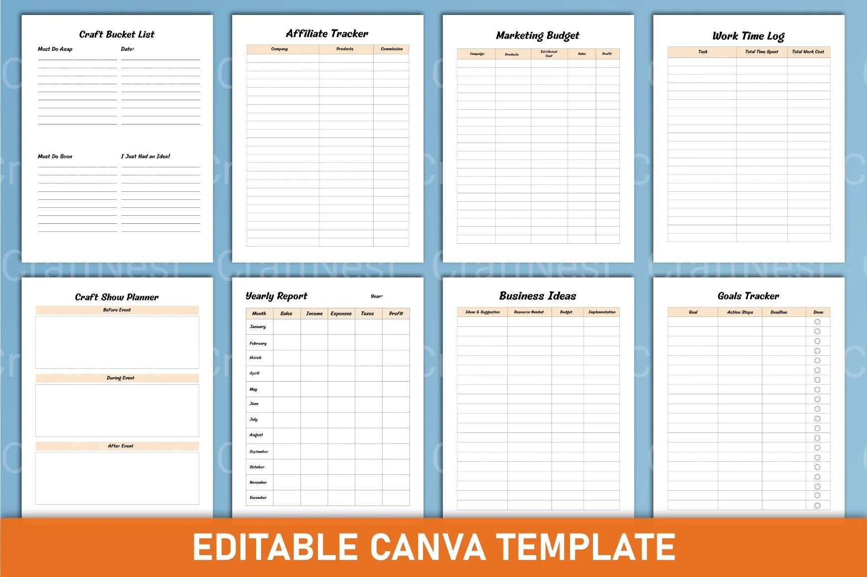 Craft Business Planner: Start Your Business Plan Today - CraftNest - Digital Crafting and Art