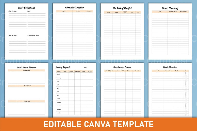 Craft Business Planner: Start Your Business Plan Today - CraftNest - Digital Crafting and Art