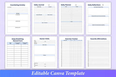 Mental Health Worksheets for Wellbeing - CraftNest - Digital Crafting and Art