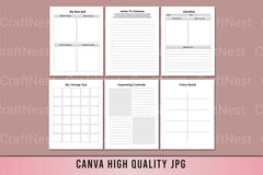 Vision Board Planner - CraftNest - Digital Crafting and Art