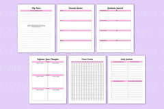 Self Growth Planner - CraftNest - Digital Crafting and Art
