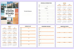 Vision Board Inspiration Ideas - CraftNest - Digital Crafting and Art