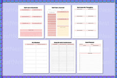 ADHD Mental Health Planner for Improved Focus - CraftNest - Digital Crafting and Art