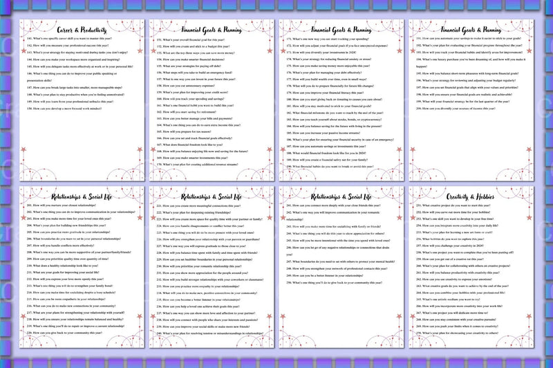 New Year Planner Prompts for Goal Setting - CraftNest - Digital Crafting and Art