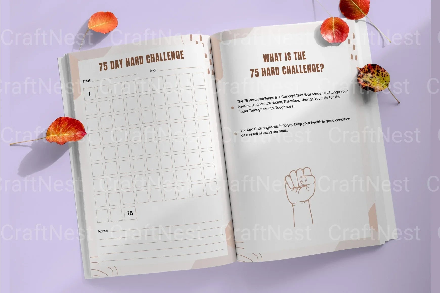 15-Day Hard Challenge - CraftNest - Digital Crafting and Art