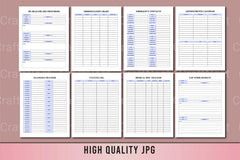 Medical Planner Template - CraftNest - Digital Crafting and Art