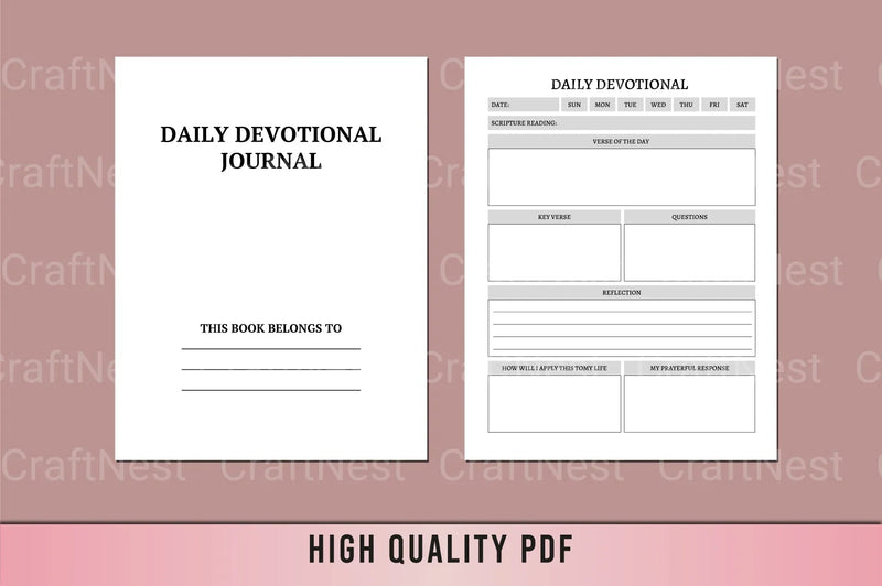 Daily Devotional Insights - CraftNest - Digital Crafting and Art