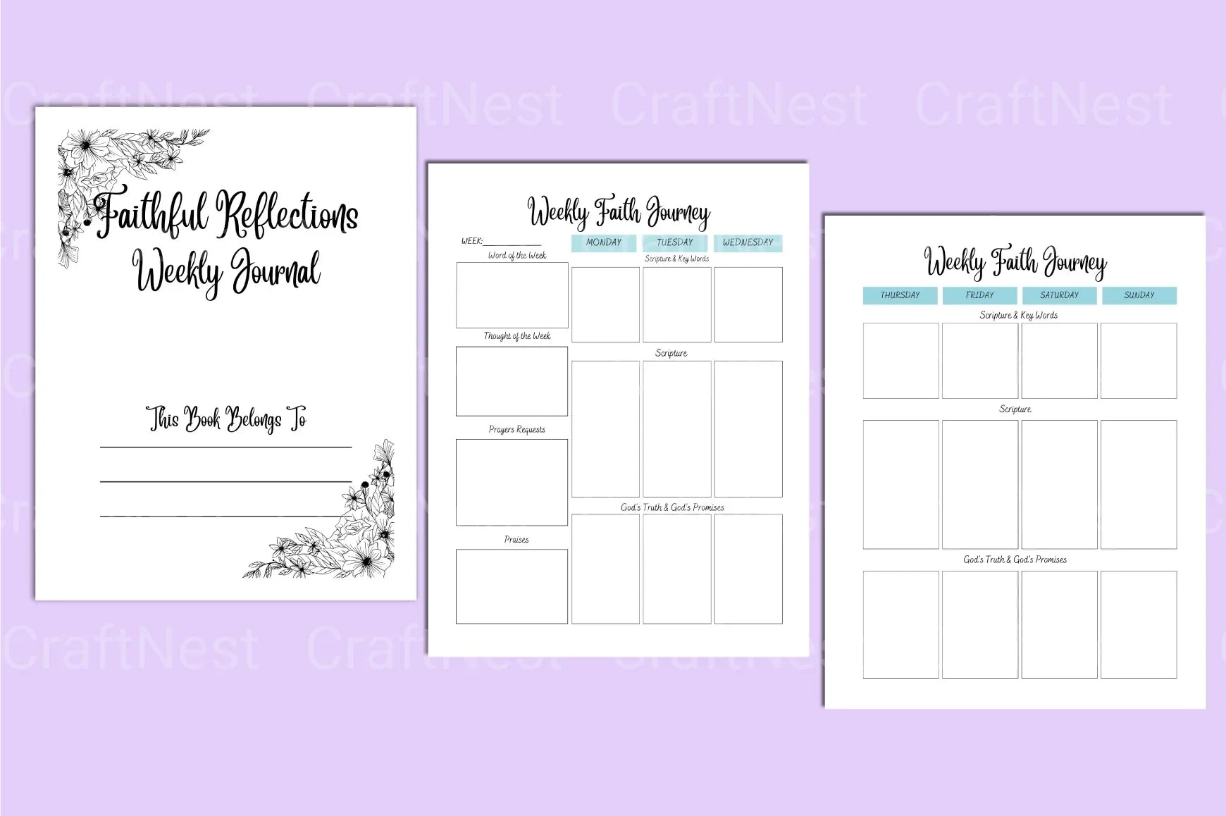Faithful Reflections Weekly - CraftNest - Digital Crafting and Art