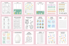 Easter Activity Coloring Book for Kids - CraftNest - Digital Crafting and Art
