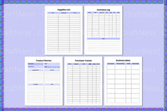 Craft Business Planner Guide - CraftNest - Digital Crafting and Art