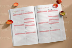 Day Self Care Planner Canva Interior - CraftNest - Digital Crafting and Art