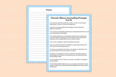 Chronic Illness Reflection Prompts for Personal Growth - CraftNest - Digital Crafting and Art