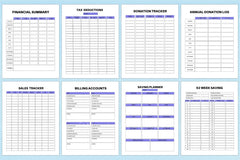 Budget Financial Planner - CraftNest - Digital Crafting and Art