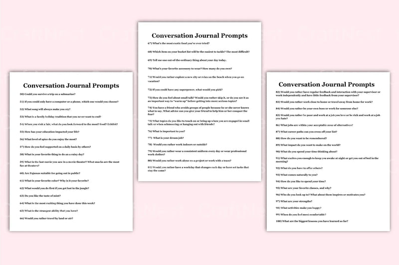 Engaging Conversation Prompts for Meaningful Discussions - CraftNest - Digital Crafting and Art