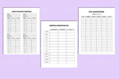Money Mindset Planner for Financial Success - CraftNest - Digital Crafting and Art