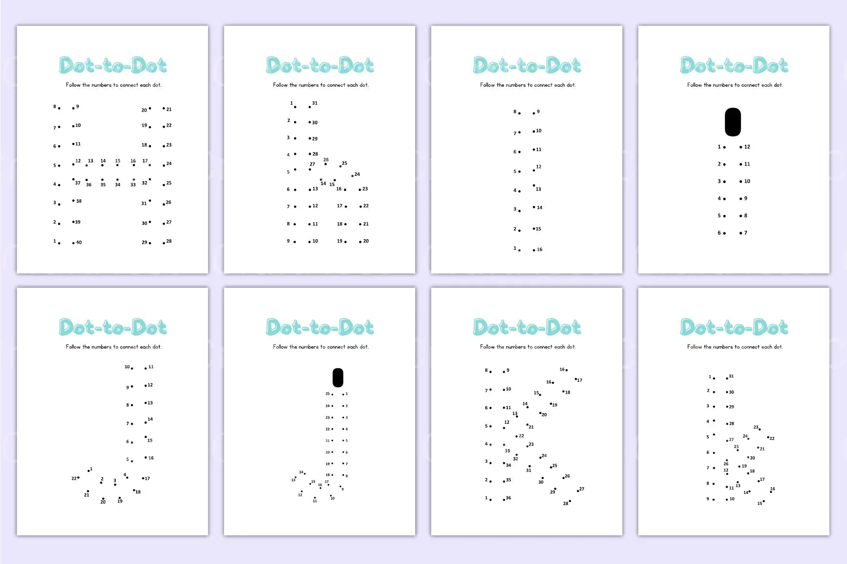 Alphabet Dot to Dot Worksheet for Kids - CraftNest - Digital Crafting and Art