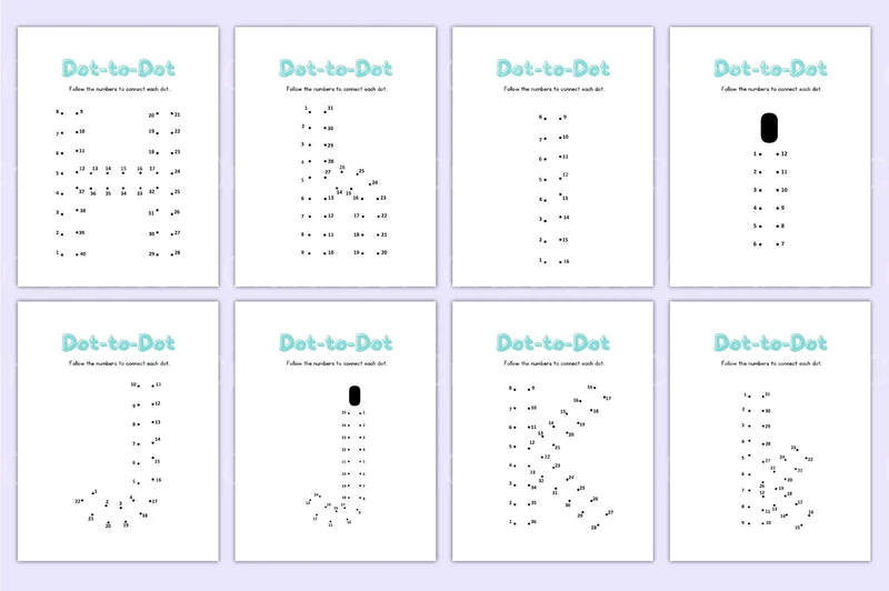 Alphabet Dot to Dot Worksheet for Kids - CraftNest - Digital Crafting and Art