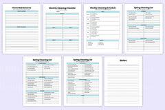 Cleaning Planner 2023 - CraftNest - Digital Crafting and Art