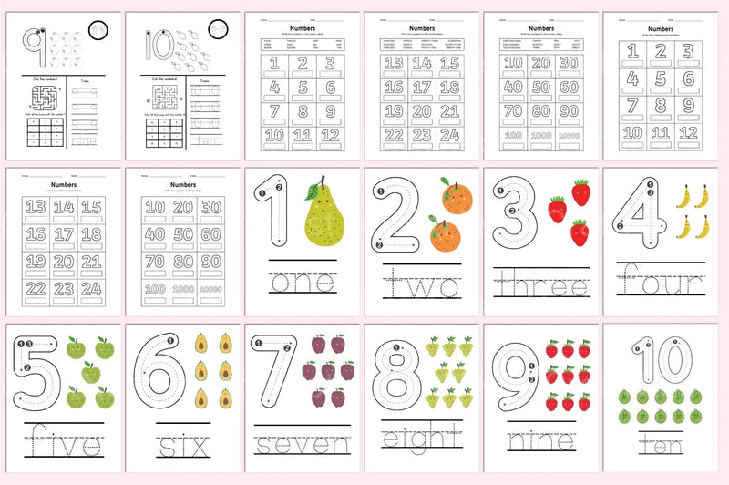 Math Activity Book for Kids Ages 7-12 - CraftNest - Digital Crafting and Art